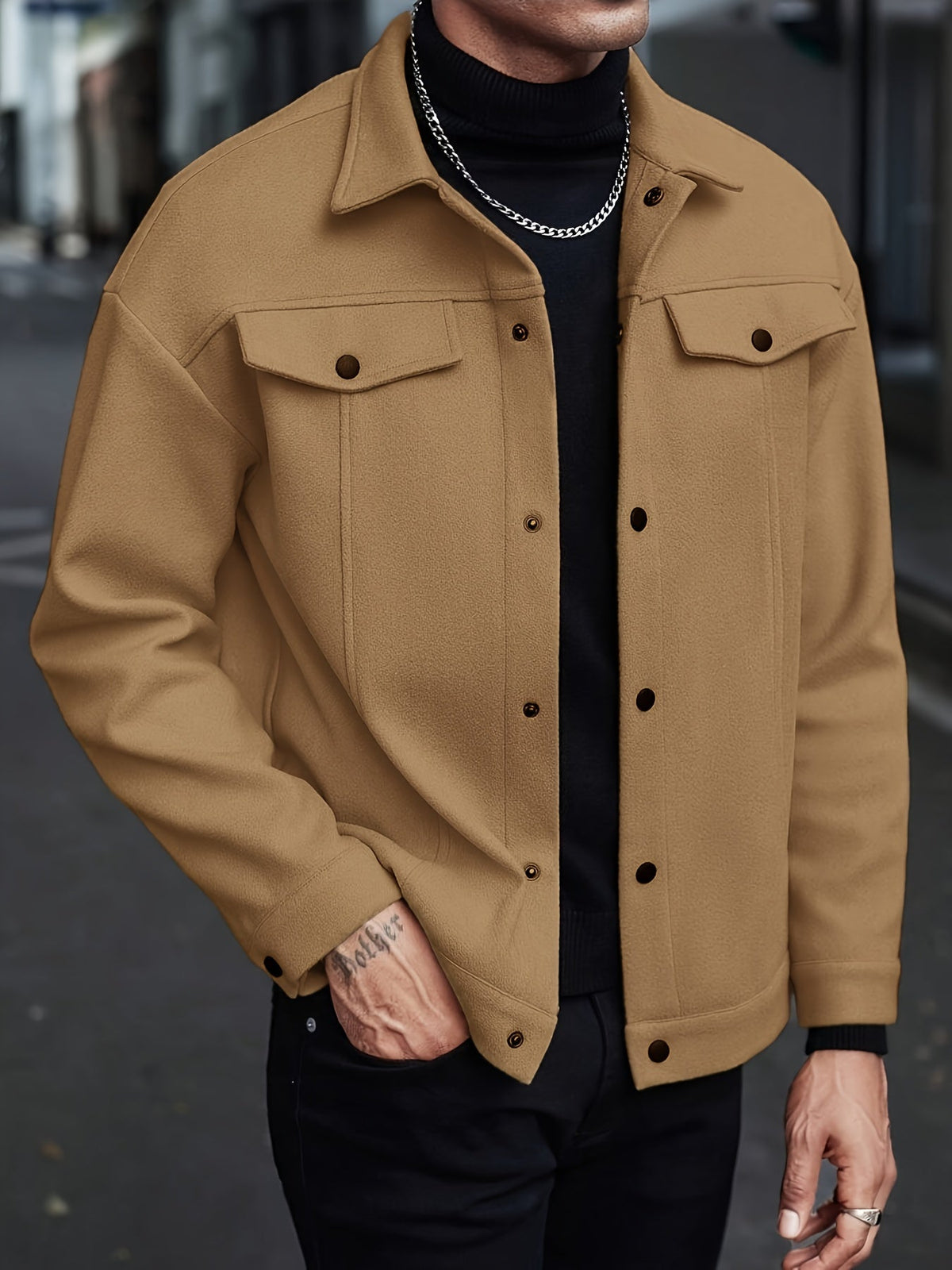 MEN'S LAPEL JACKET