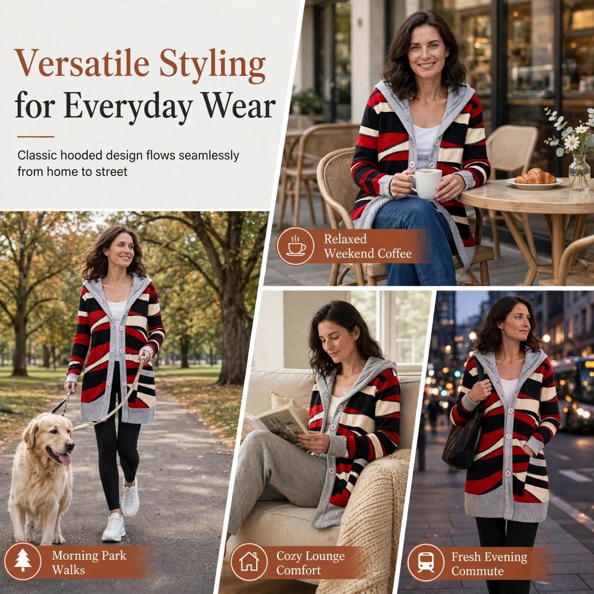 The Rosalie Knit Cardigan