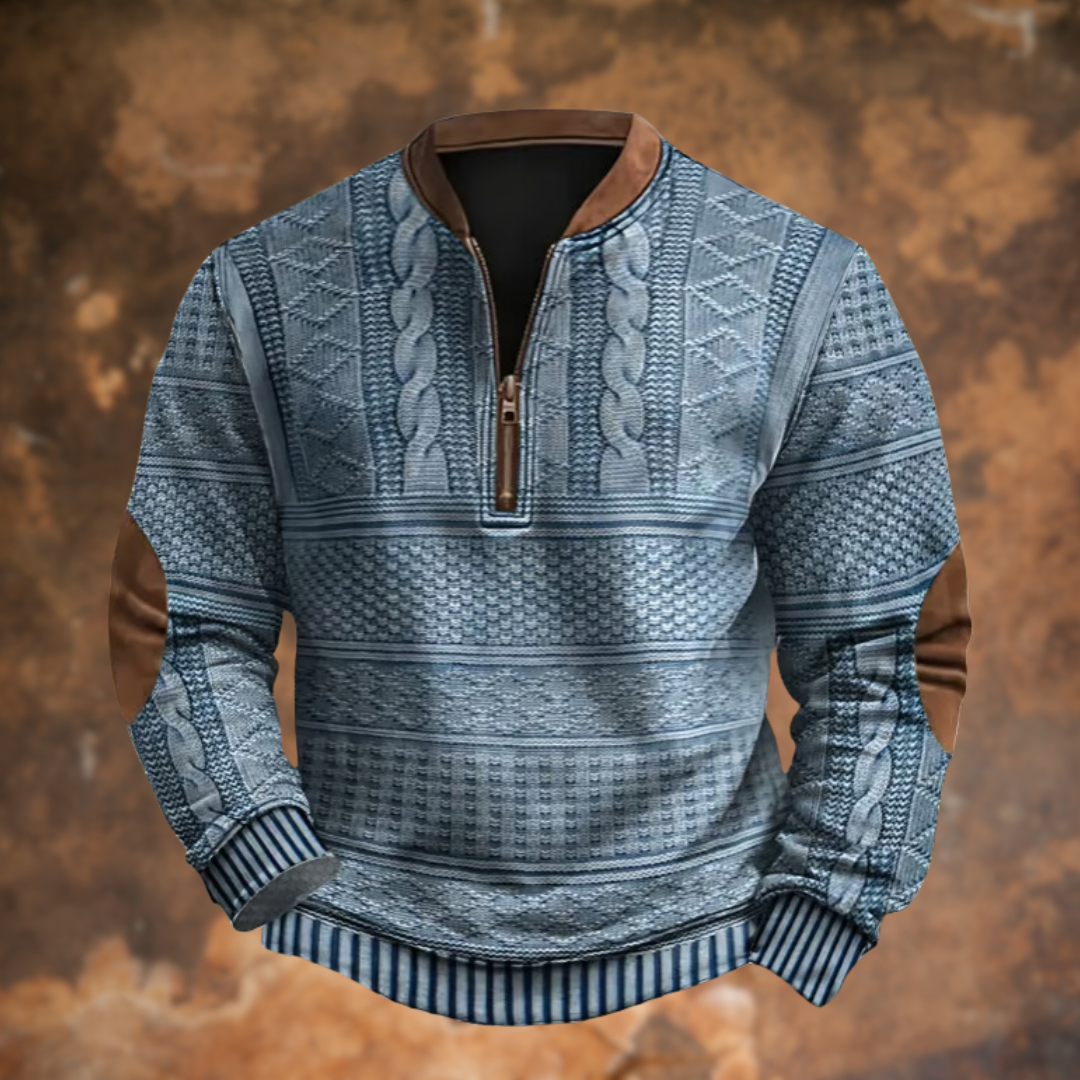 ELEGANT MEN'S AUTUMN POLO