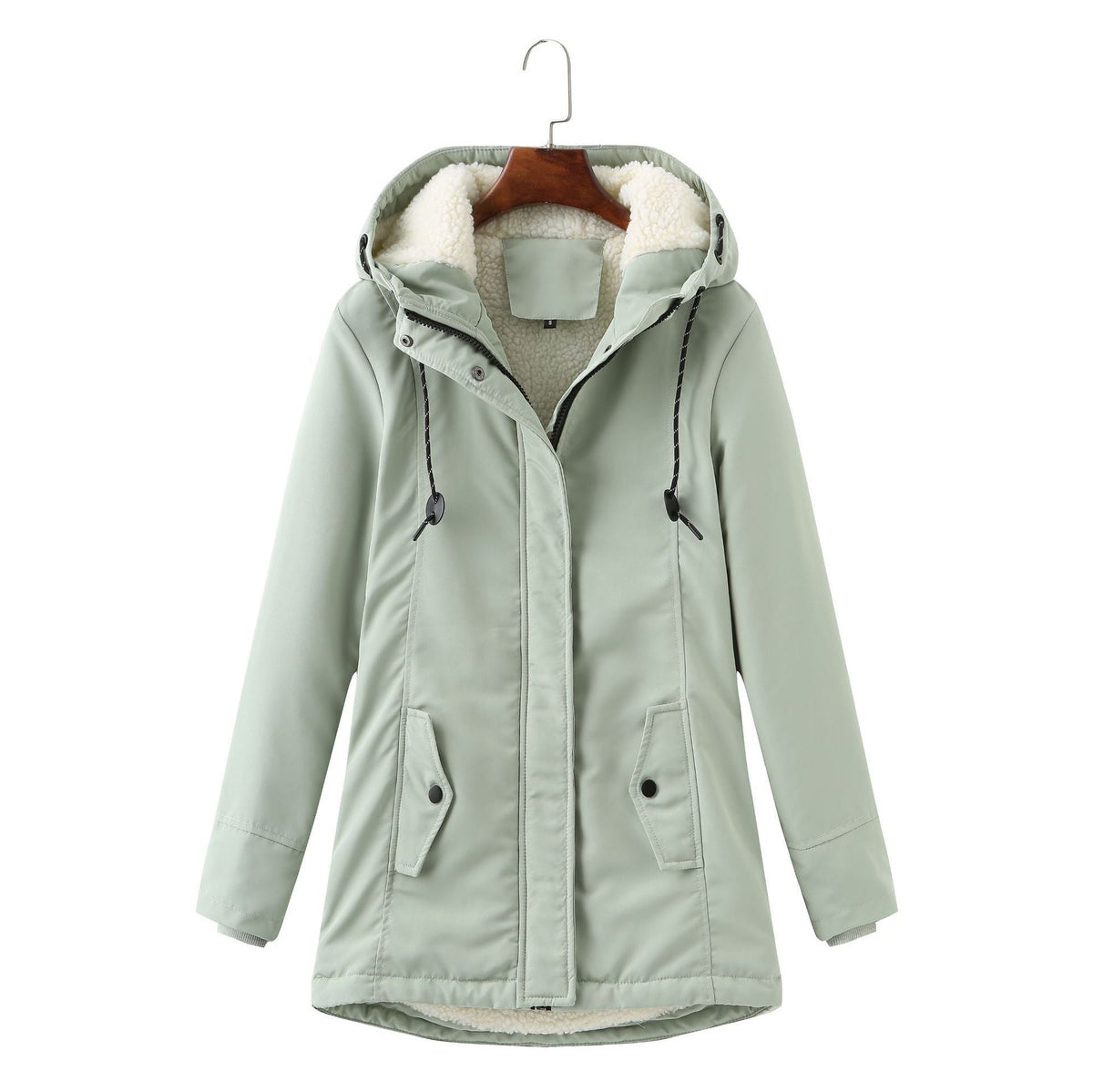Cozy Hooded Weatherproof Coat | Warm Fleece-Lined Winter Jacket for Women