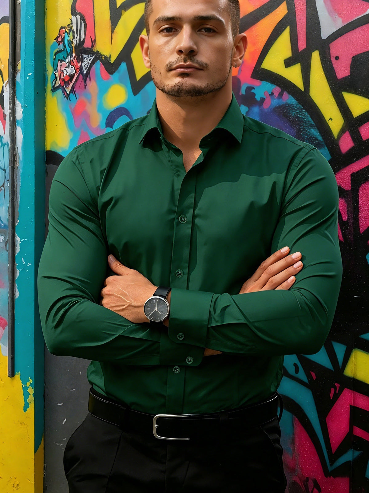 LAPEL COLLAR SHIRT FOR MEN