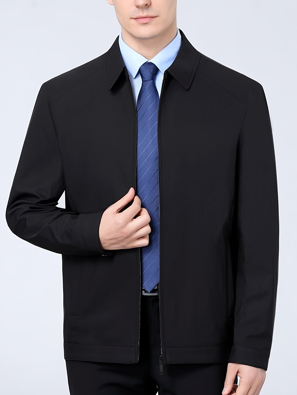MEN'S ZIP-UP WORK JACKET
