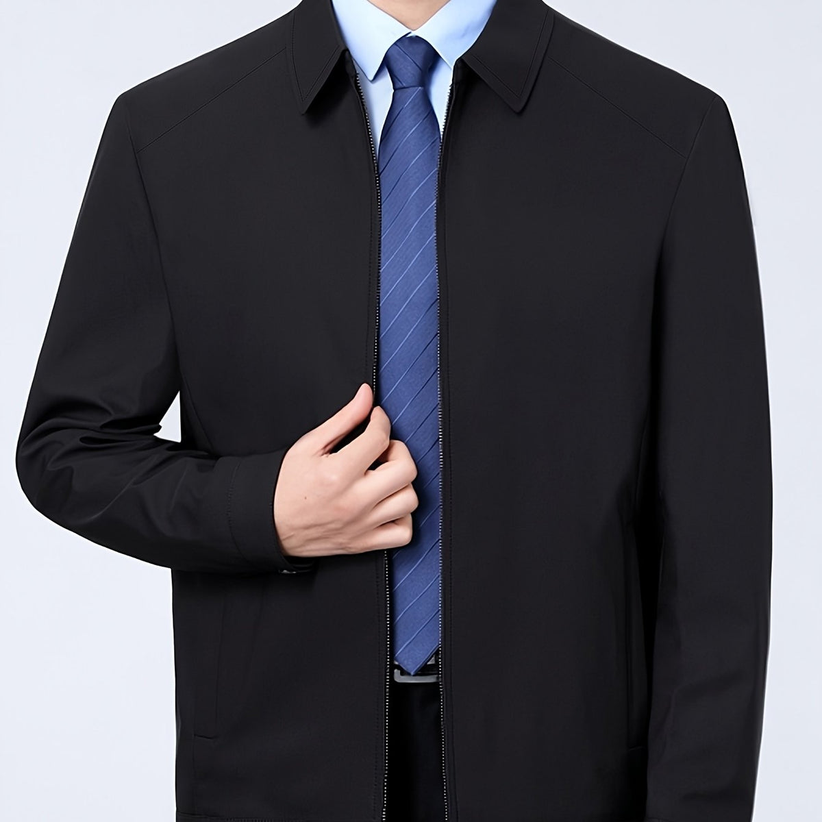 MEN'S ZIP-UP WORK JACKET