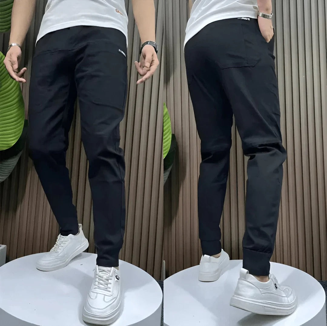 PREMIUM MEN'S ELASTIC CARGO TROUSERS