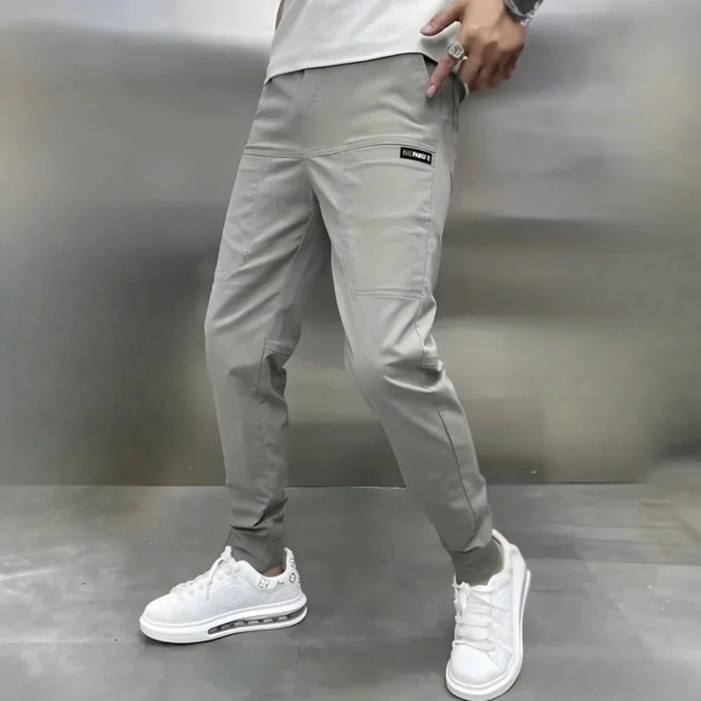 PREMIUM MEN'S ELASTIC CARGO TROUSERS