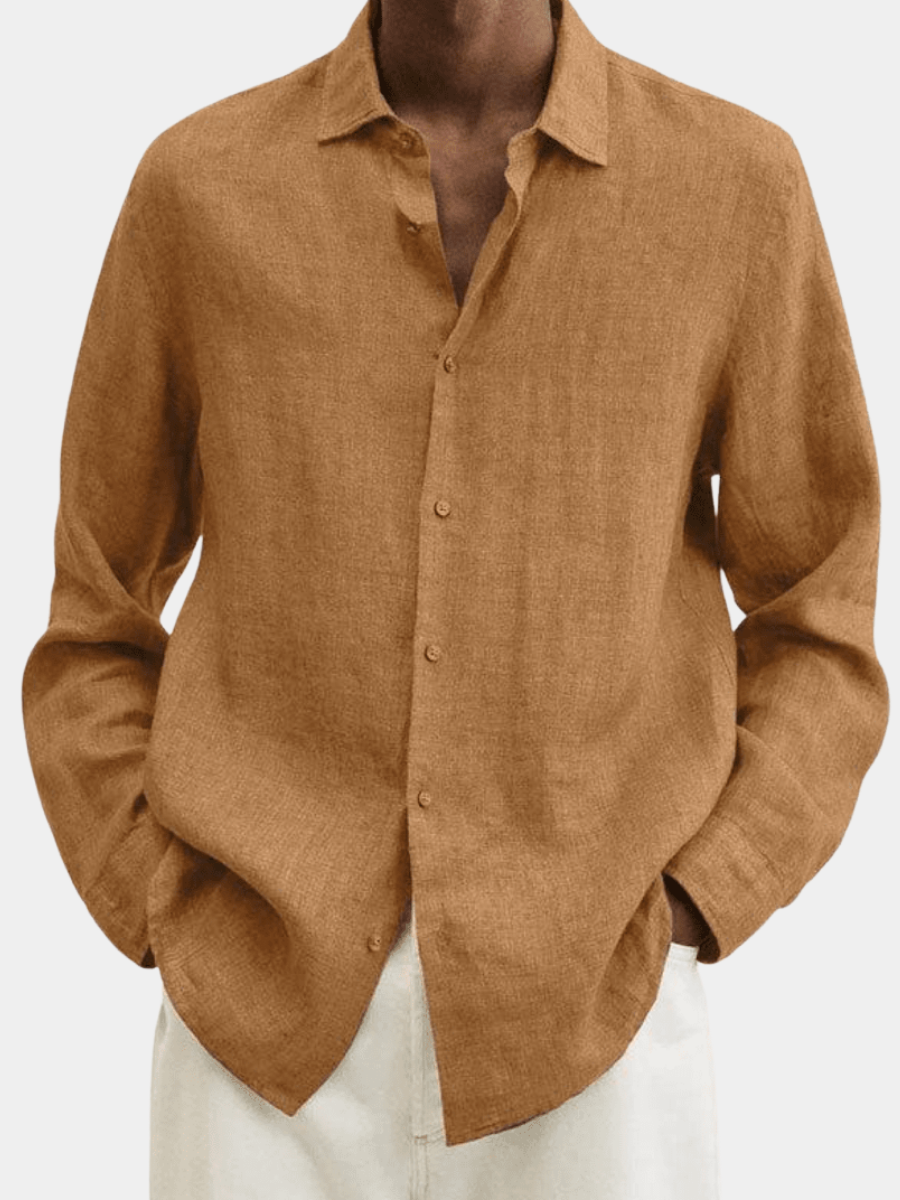 COTTON LINEN SHIRT FOR MEN