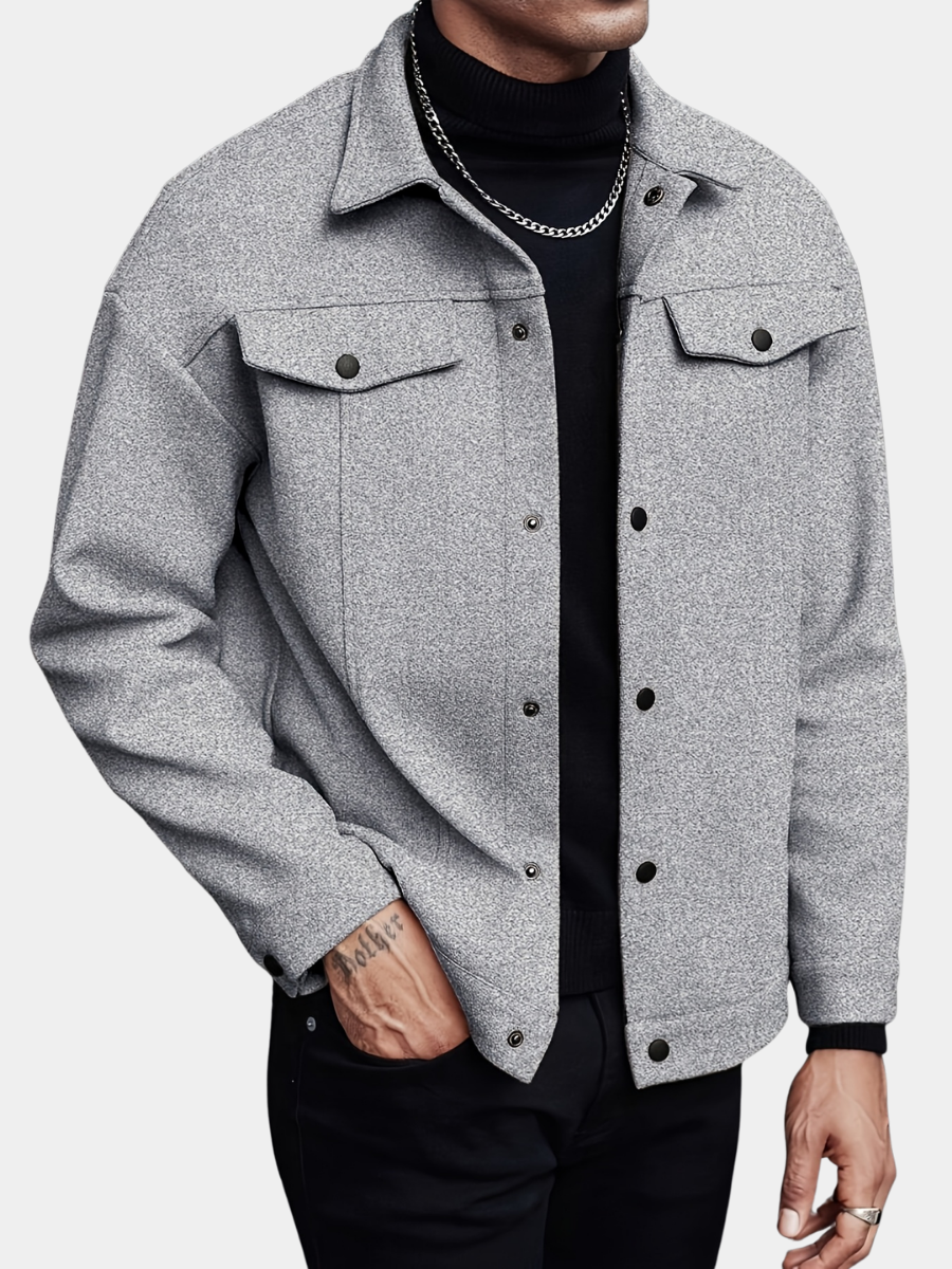 MEN'S LAPEL JACKET