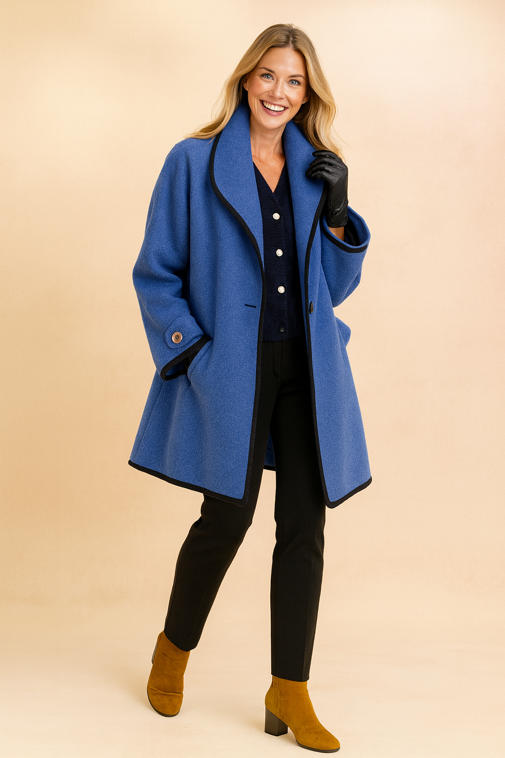 Women's Mid-Length Quilted Padded Jacket