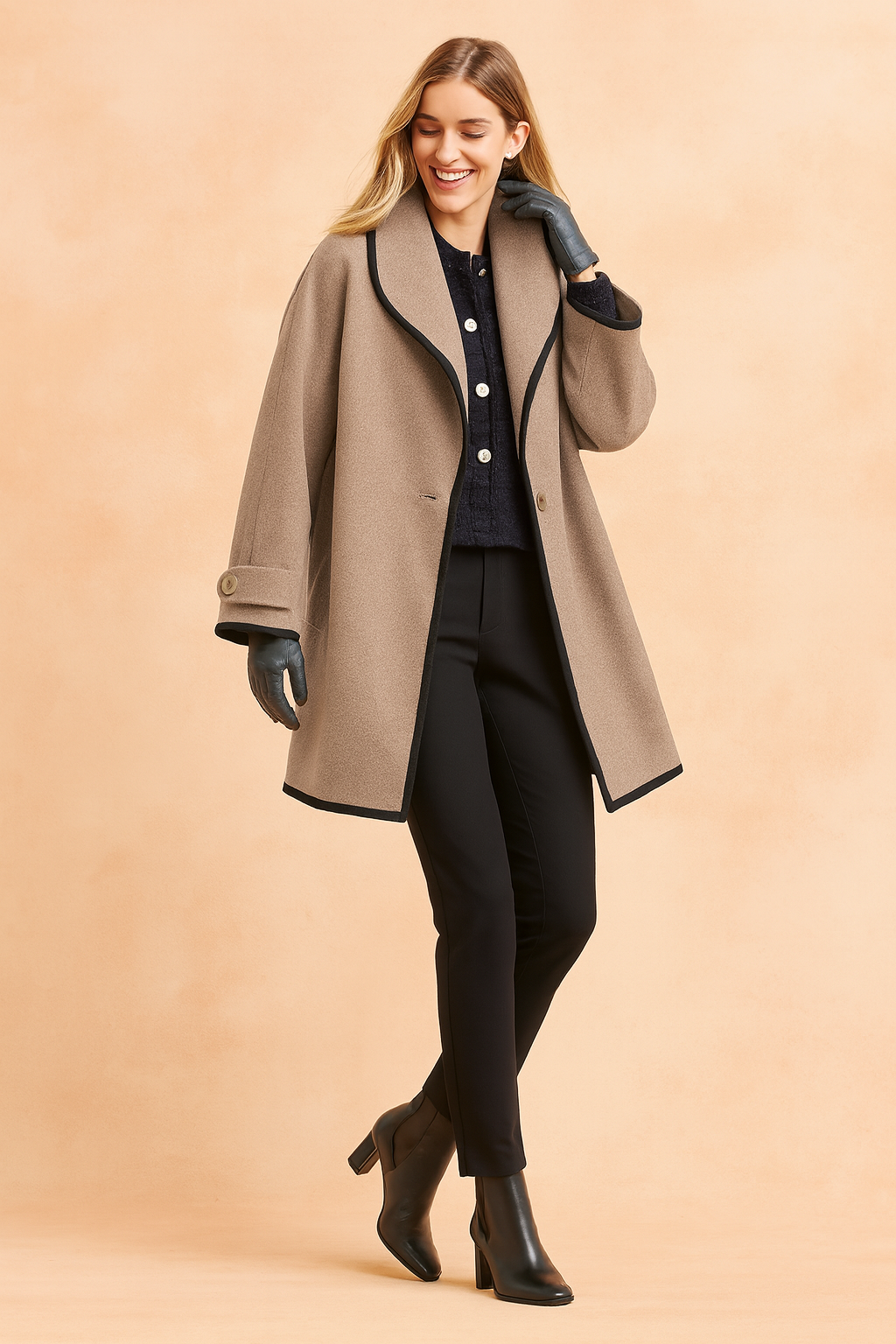 Women's Mid-Length Quilted Padded Jacket