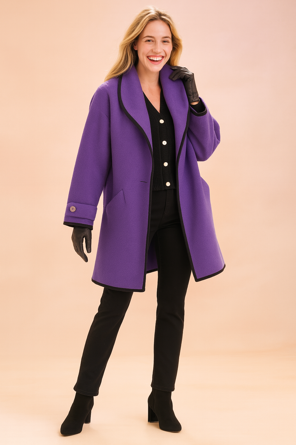 Women's Mid-Length Quilted Padded Jacket