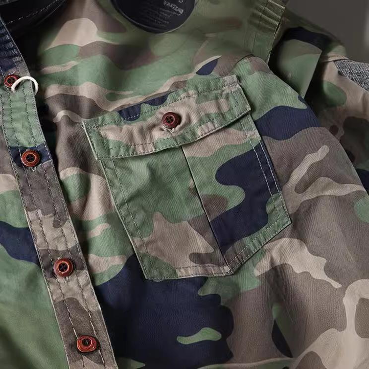 CAMOUFLAGE SHIRT FOR MEN