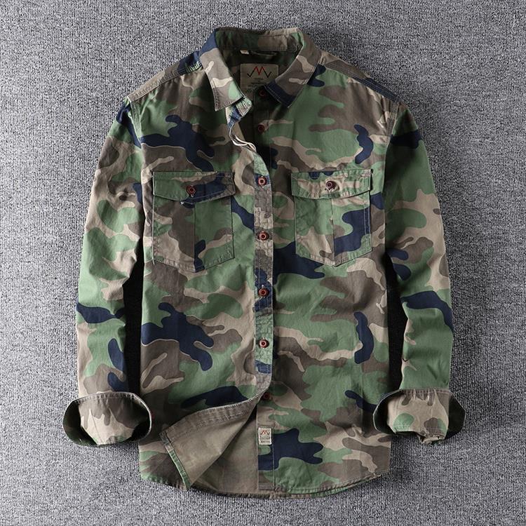 CAMOUFLAGE SHIRT FOR MEN