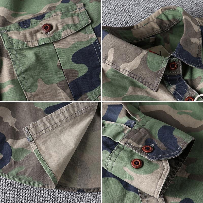 CAMOUFLAGE SHIRT FOR MEN