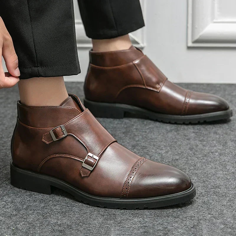 DOUBLE BUCKLE BOOTS