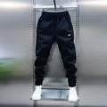 BAGGY LOUNGE TROUSERS WITH ELASTIC WAIST