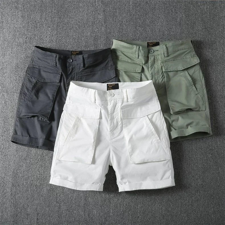 MEN'S COTTON CARGO SHORTS