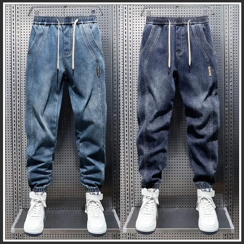 DENIM JOGGERS