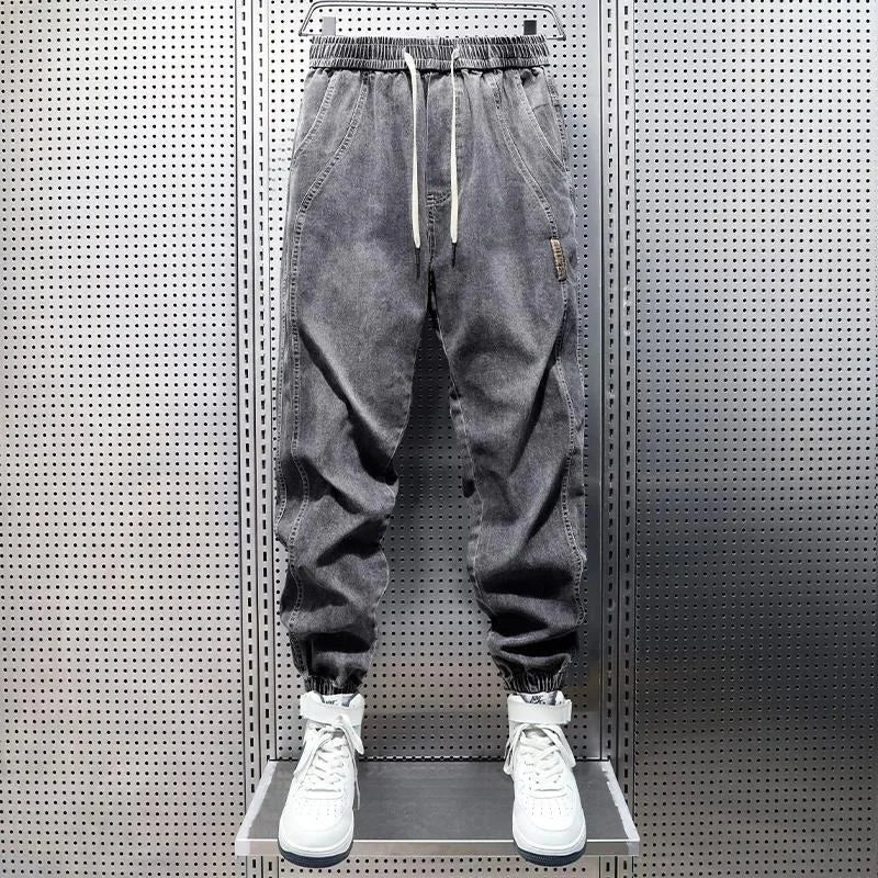 DENIM JOGGERS