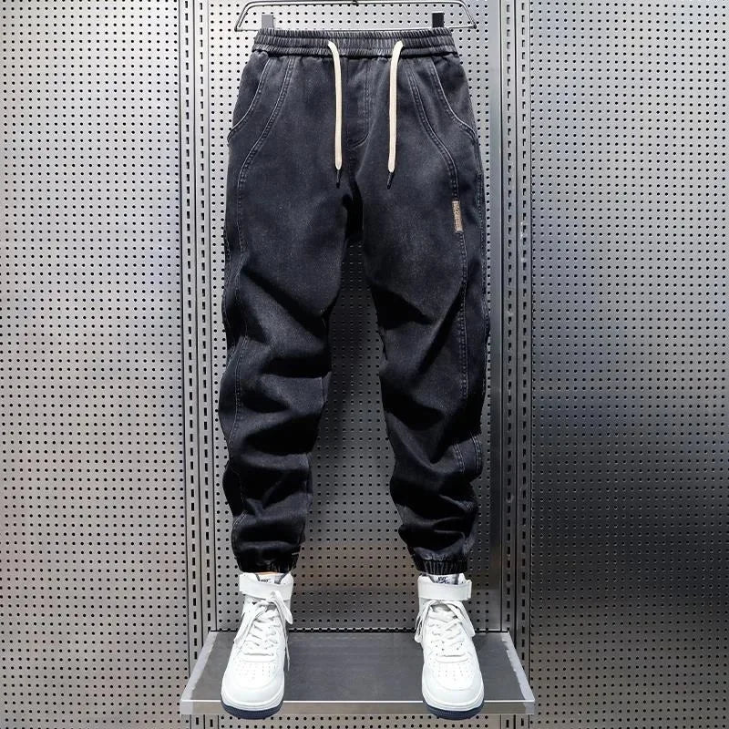 DENIM JOGGERS