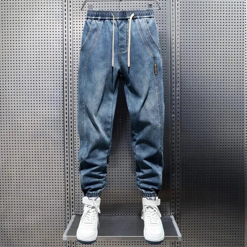 DENIM JOGGERS