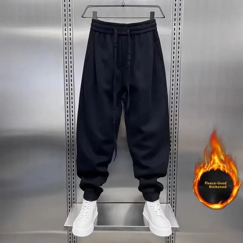 RELAXED WIDE-FIT TROUSERS