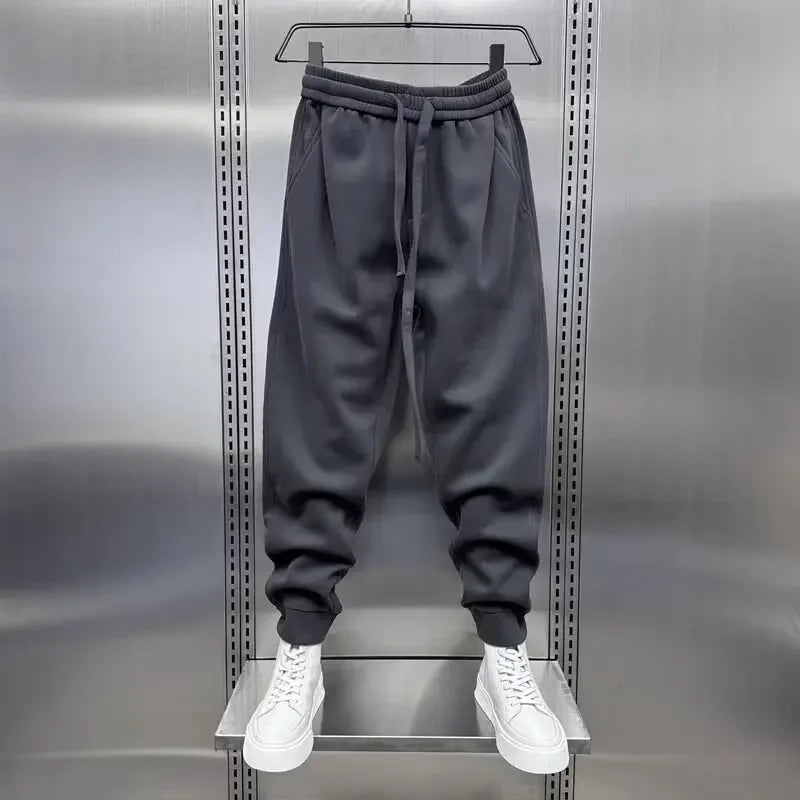 RELAXED WIDE-FIT TROUSERS