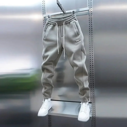 BAGGY LOUNGE TROUSERS WITH ELASTIC WAIST