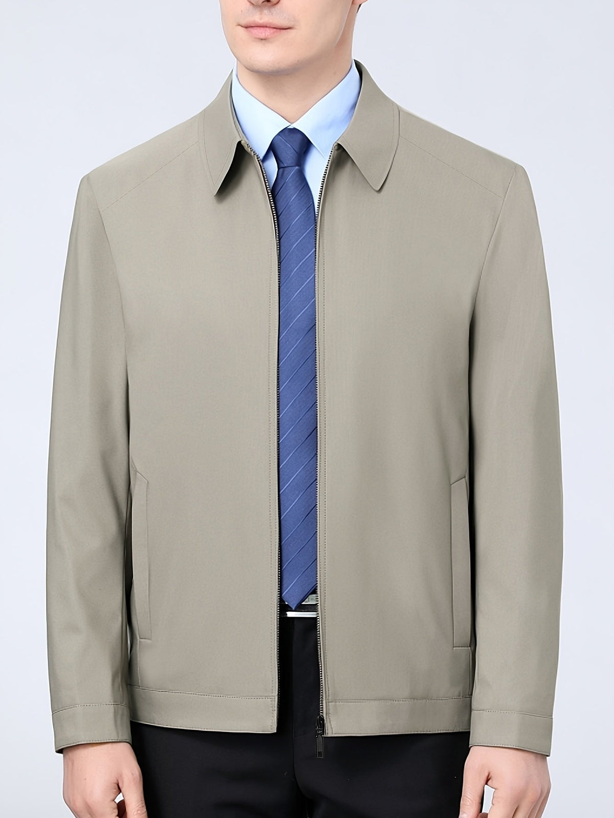 MEN'S ZIP-UP WORK JACKET