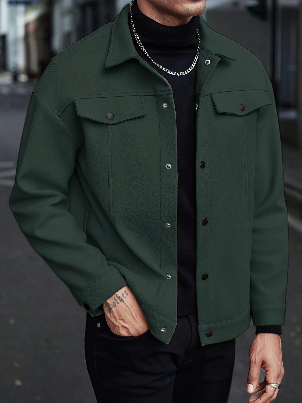MEN'S LAPEL JACKET