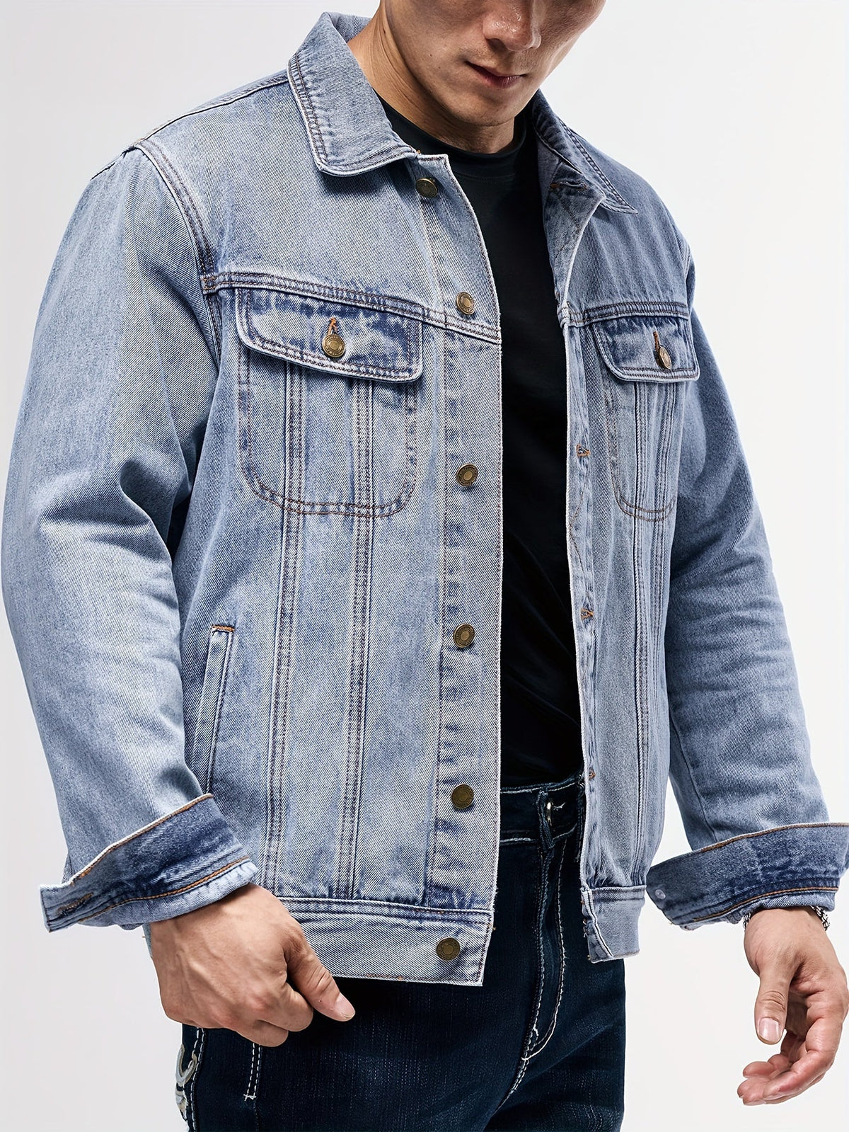 MEN'S DENIM WORK JACKET