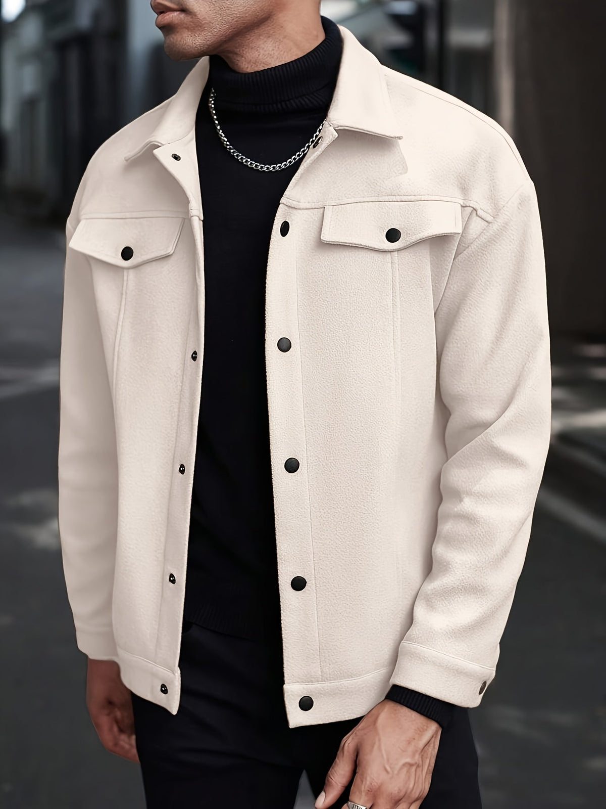 MEN'S LAPEL JACKET