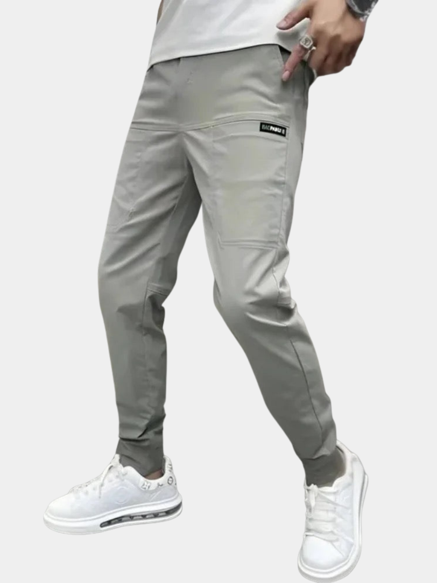 PREMIUM MEN'S ELASTIC CARGO TROUSERS