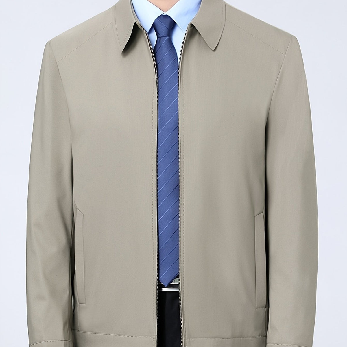 MEN'S ZIP-UP WORK JACKET