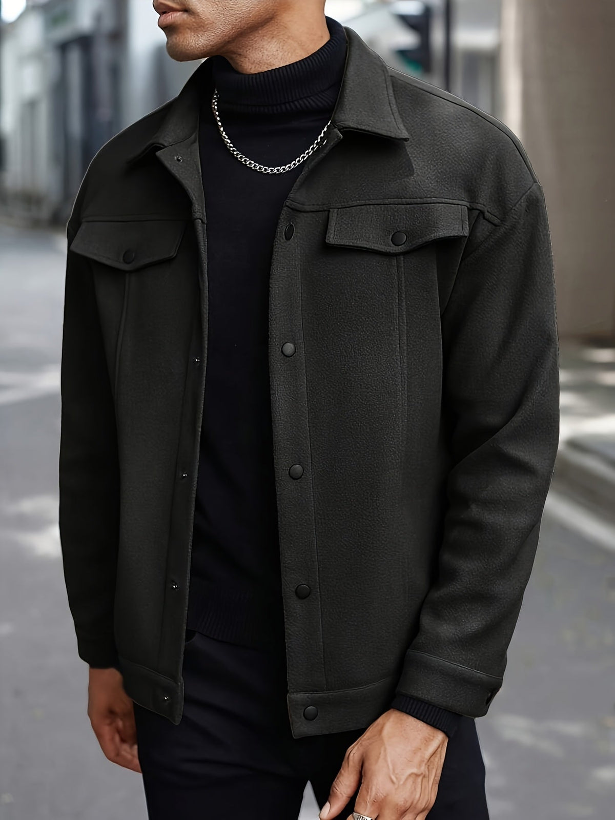 MEN'S LAPEL JACKET
