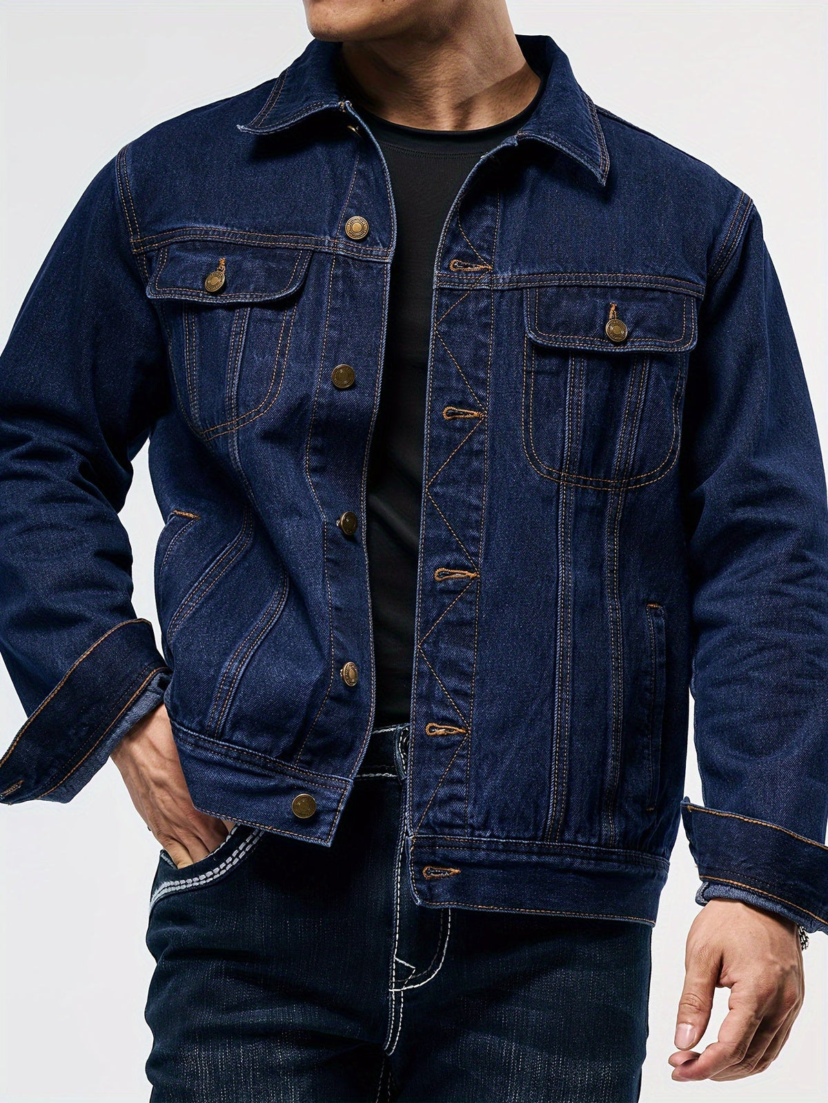MEN'S DENIM WORK JACKET
