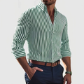 STRETCH STRIPED SHIRT FOR MEN