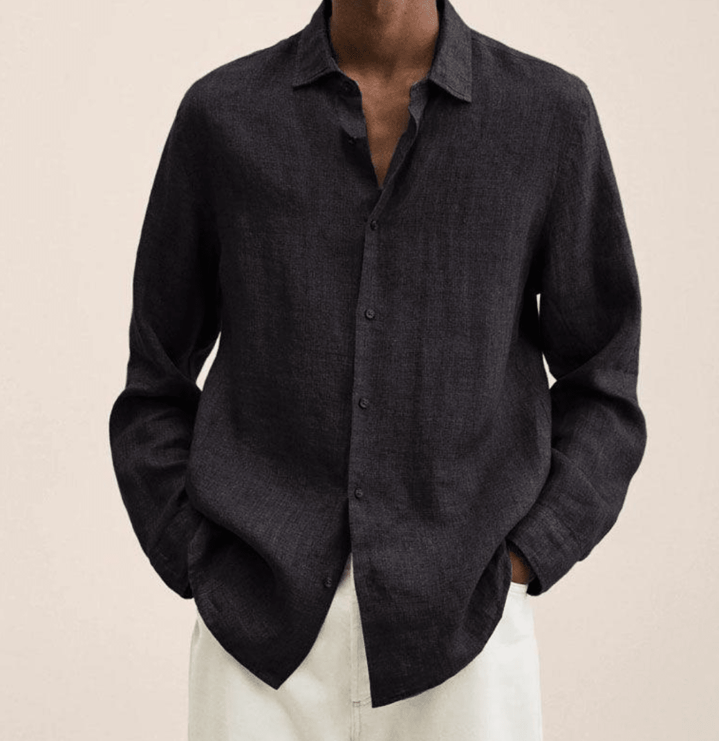 COTTON LINEN SHIRT FOR MEN