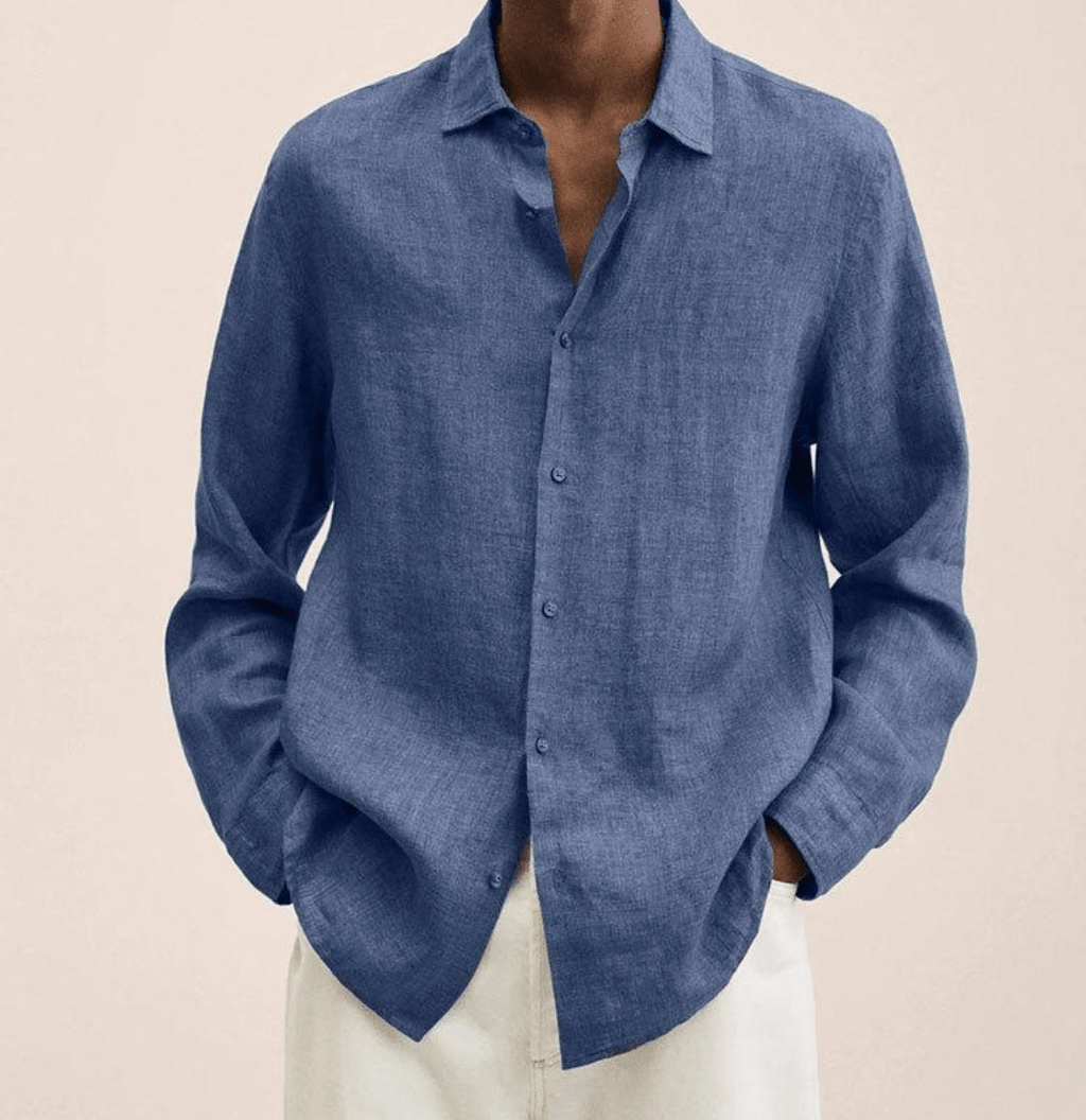 COTTON LINEN SHIRT FOR MEN