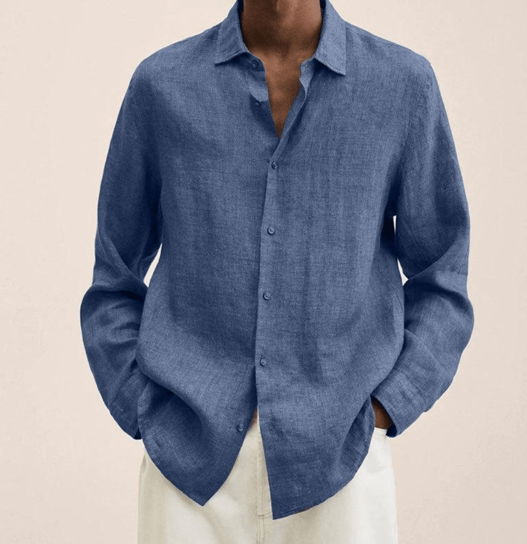 COTTON LINEN SHIRT FOR MEN