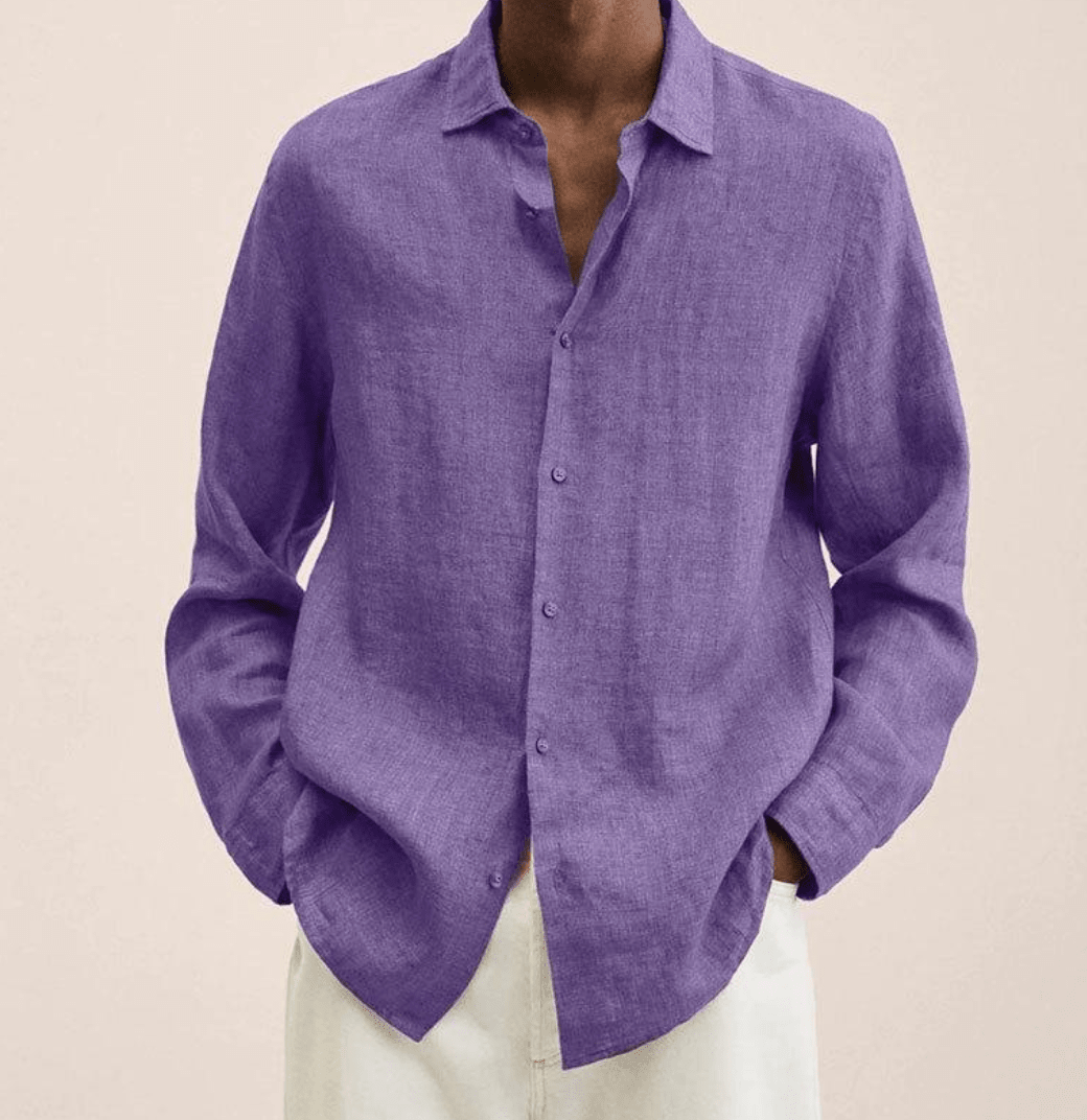 COTTON LINEN SHIRT FOR MEN