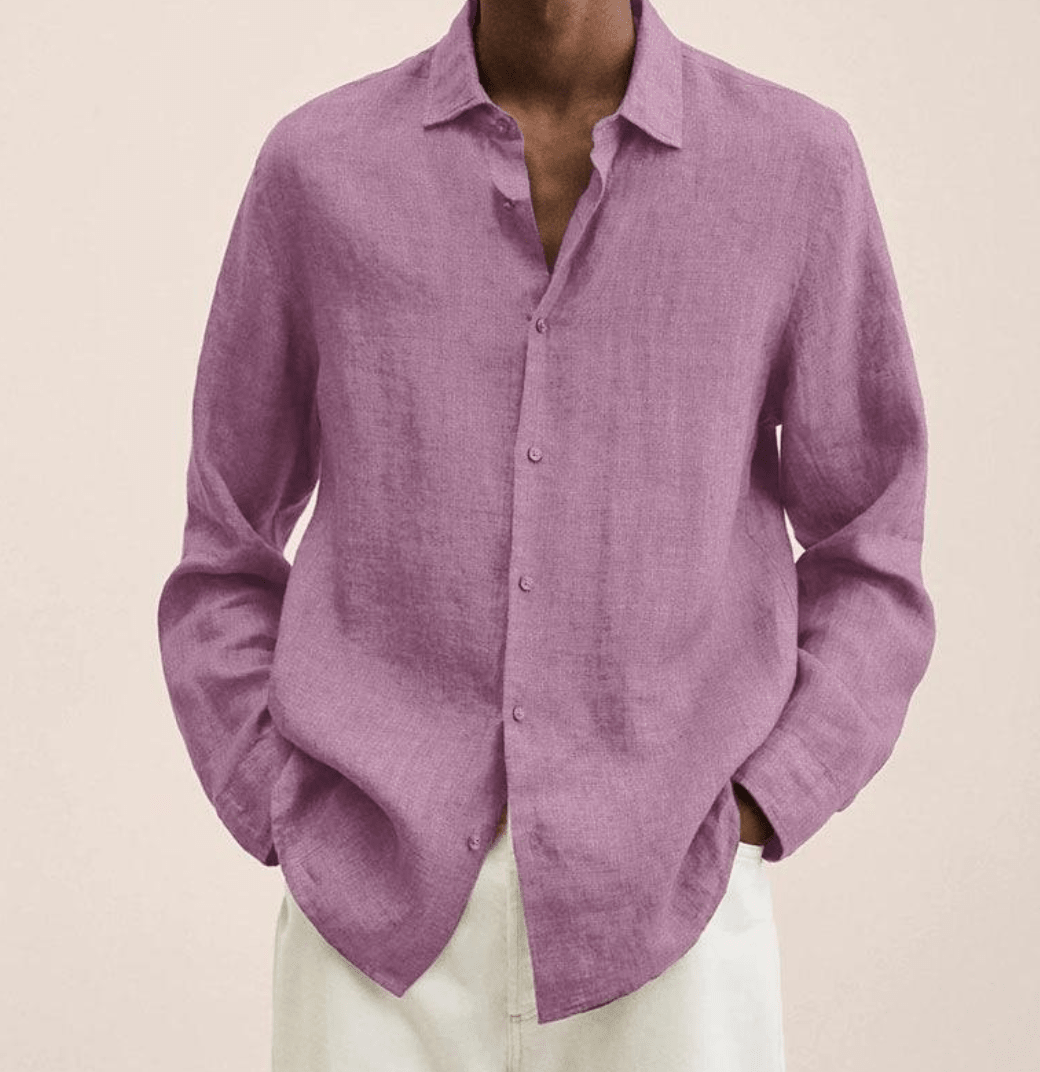COTTON LINEN SHIRT FOR MEN