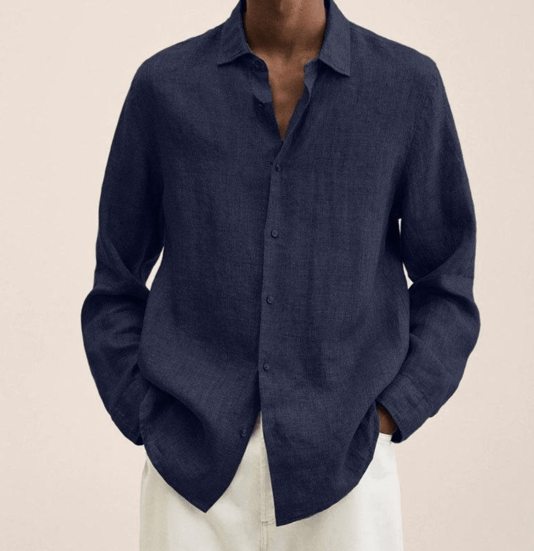 COTTON LINEN SHIRT FOR MEN