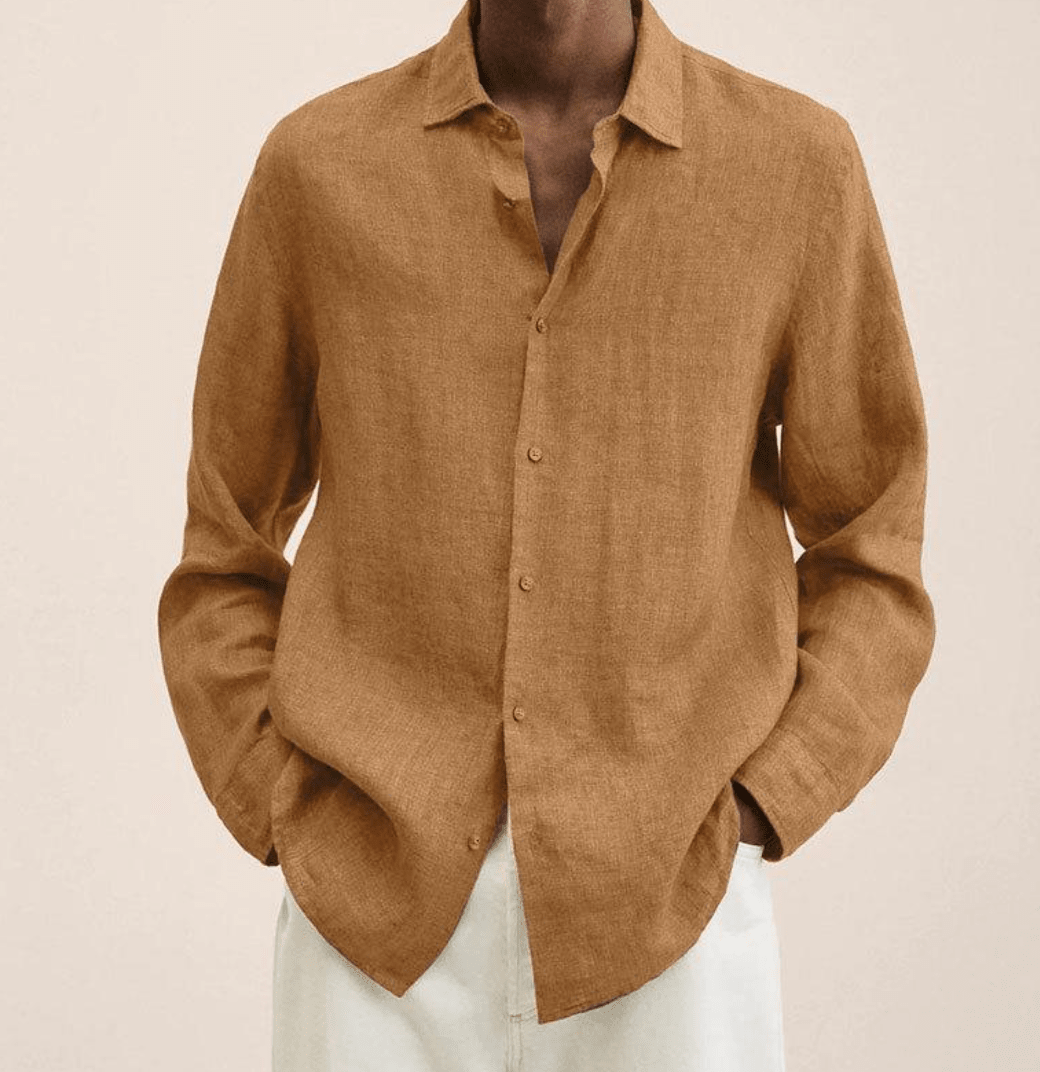 COTTON LINEN SHIRT FOR MEN