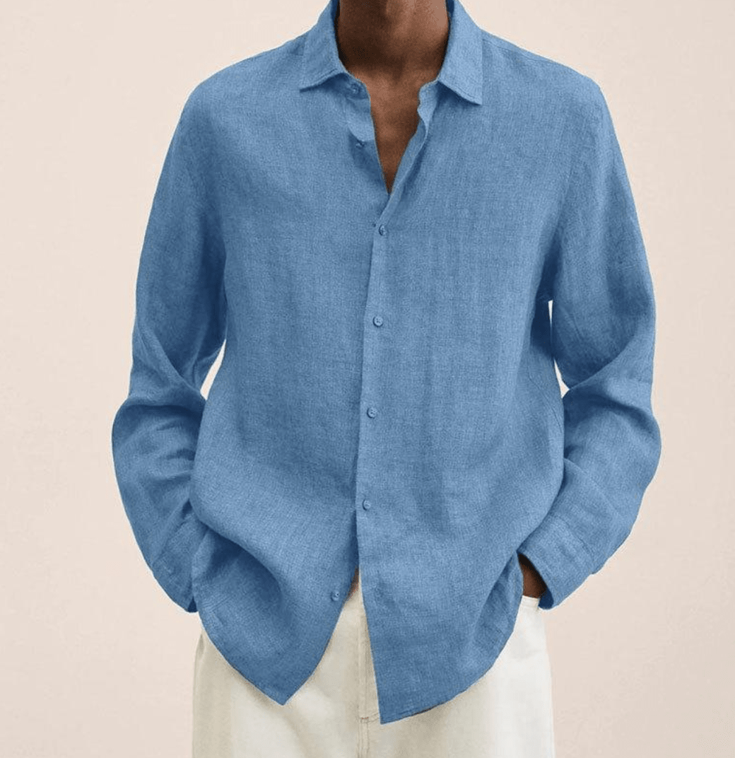 COTTON LINEN SHIRT FOR MEN