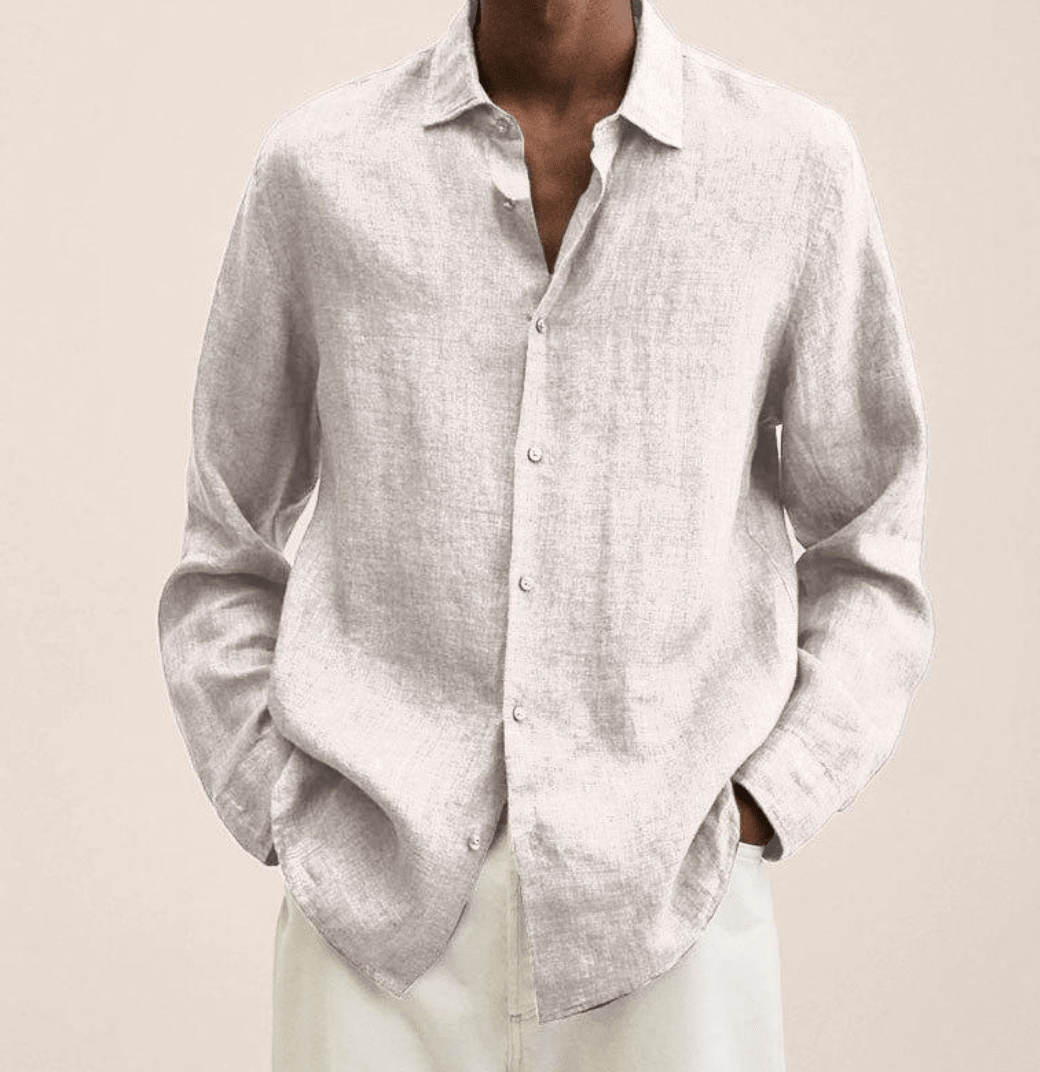 COTTON LINEN SHIRT FOR MEN