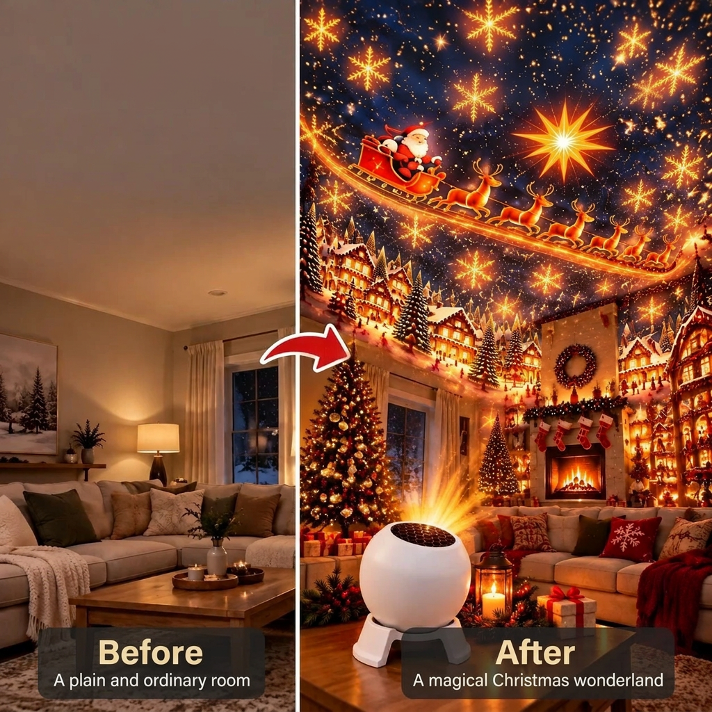 NoelGlow Christmas Projector Light