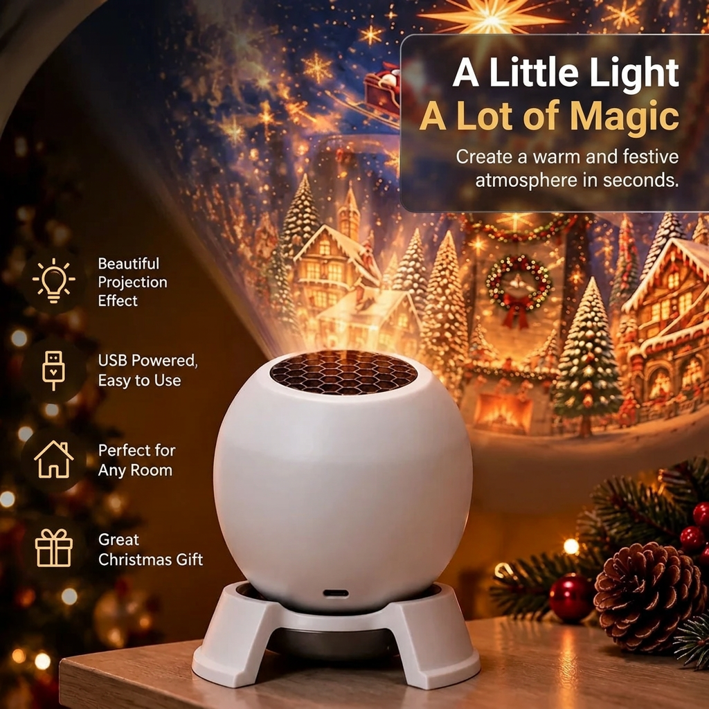NoelGlow Christmas Projector Light