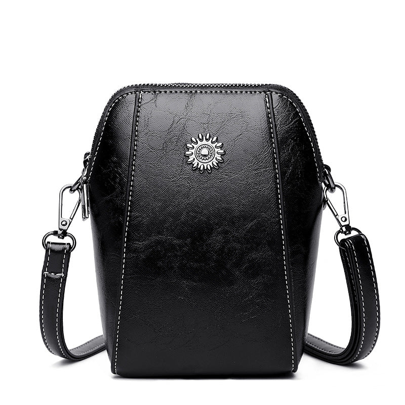 👛 Women PU Leather Crossbody Phone Bag – Lightweight Small Purse for Essentials, Fits Phone, Cards & Keys 🛍️✨