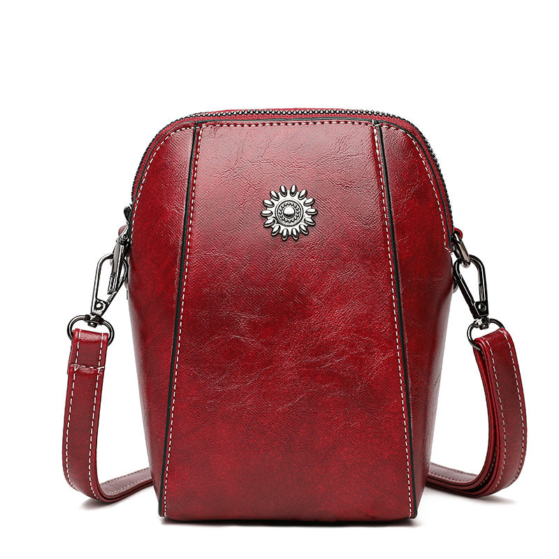👛 Women PU Leather Crossbody Phone Bag – Lightweight Small Purse for Essentials, Fits Phone, Cards & Keys 🛍️✨